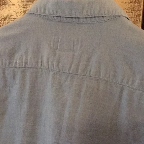 H&M Chambray Regular Fit Button Down sz S - Picture 10 of 14